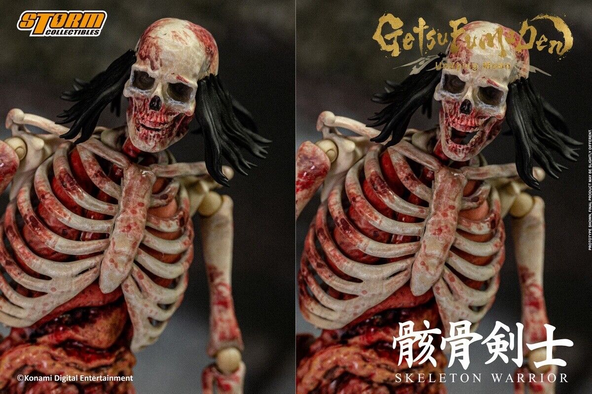 Storm Toys GFUD03 1/12 GetsuFumaDen Undying Moon Skeleton Warrior Action Figure