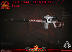 FLAGSET FS73048B 1/6 Red Alert Mobilize Troops Sniper modelo de figura de acción femenina