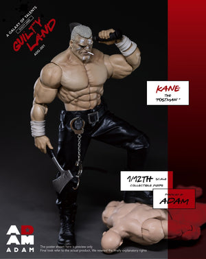 ADAM ADG-001 1/12 Guilty Land Postman Kane 6" Male Action Figure Model Toy