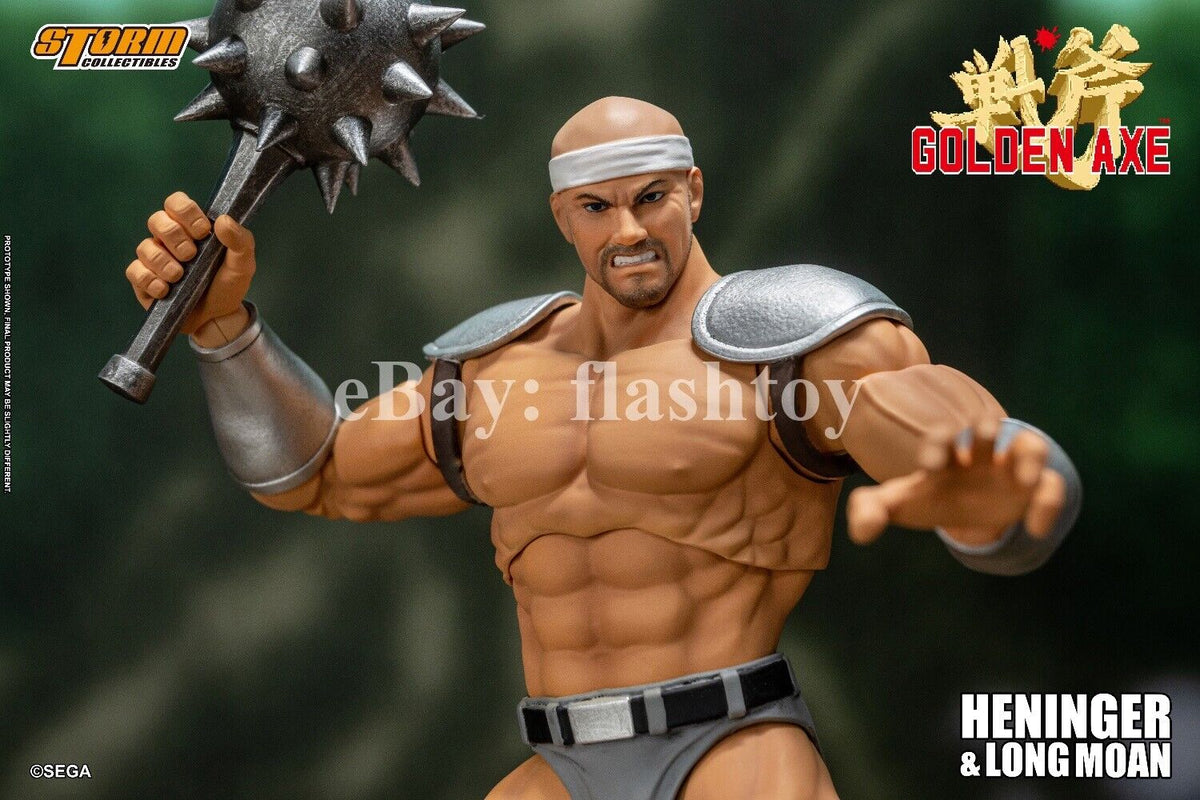 Storm Toys SGGX09 1/12 Golden Axe HENINGER &amp; LONG MOAN Action Figure Double Set