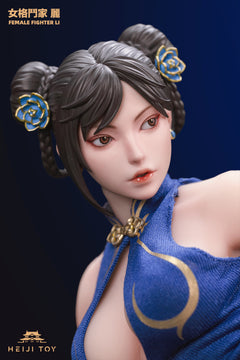Presale HeiJi Toys HJ001 1/6 Female Fighter Chun Li Collectible Action Figure