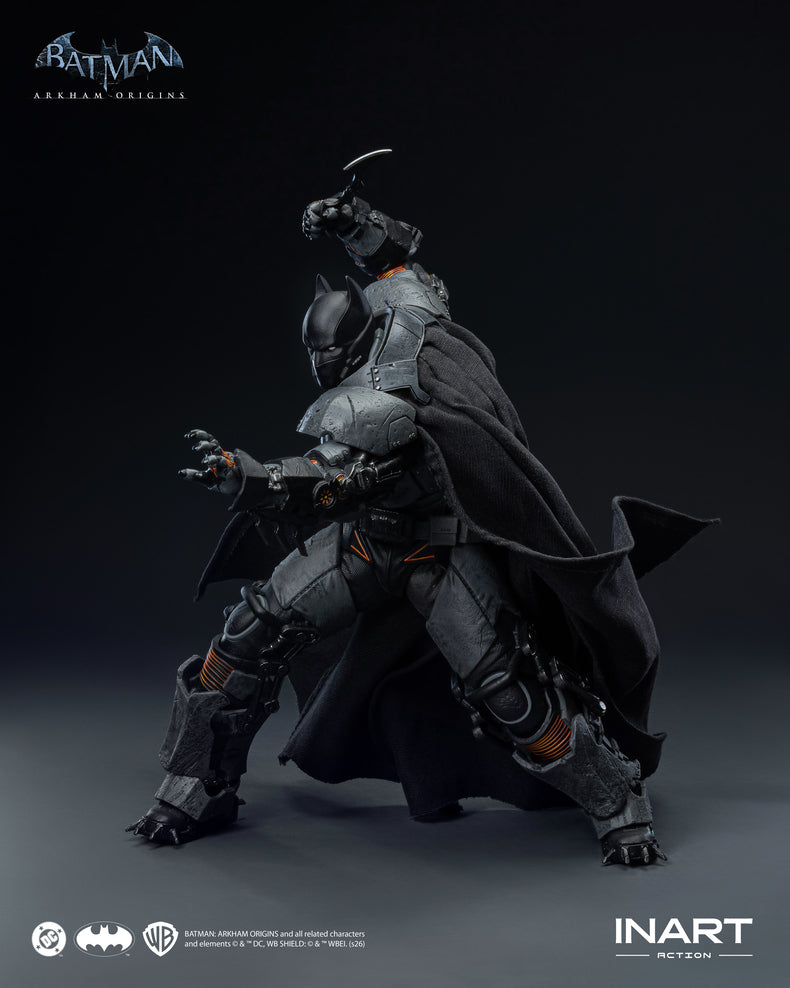 Presale INART MAG G0013 1/12 Batman Arkham Origins Batman Thermal Armor Figure