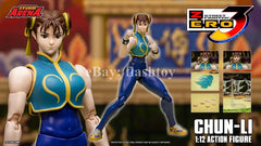 Preventa Storm Arena SFSA06 1/12 Street Fighter Zero 3 CHUN-LI figura de acción