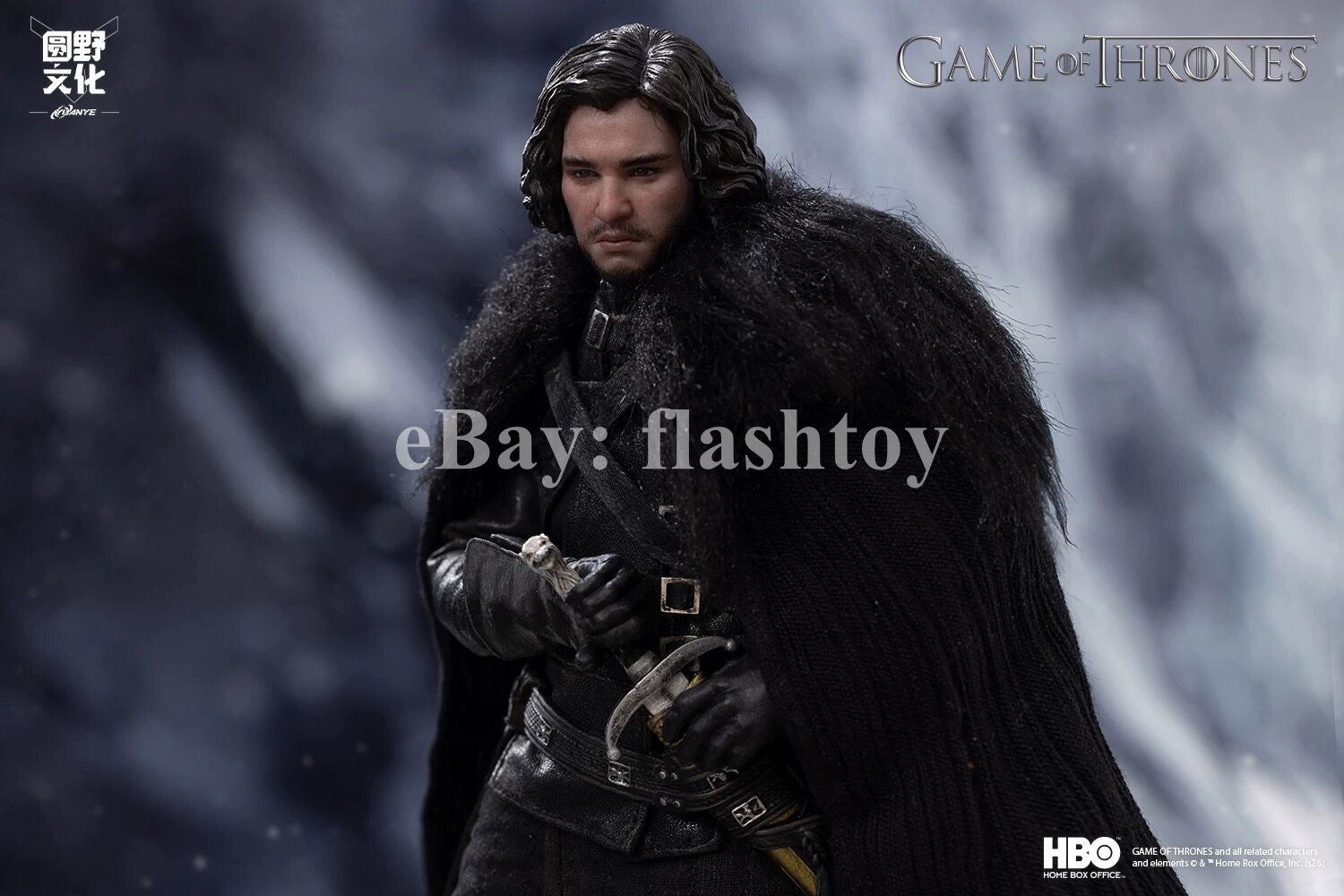 Presale YUANYE 1/12 Game of Thrones Jon Snow Male Action Figure Model Standard