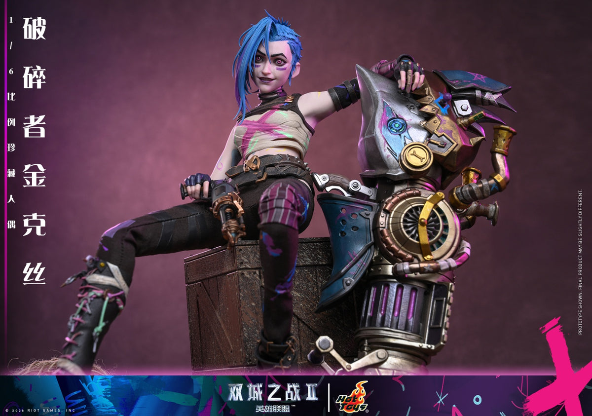Presale Hot Toys TMS183 1/6 Arcane Fractured Jinx Female Action Figure Model Toy