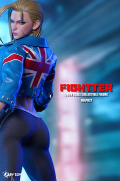 PLAY TOY P027 1/6 Street Girl the Fighter 6 Cammy Female Action Figure Model Toy