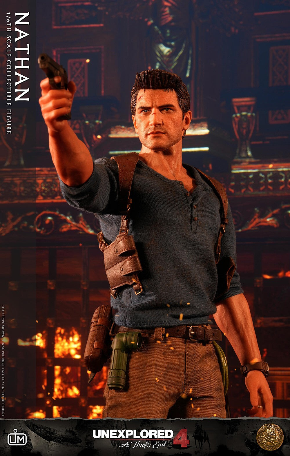 LIMTOYS LIM012 1/6 A Thief's End Nathan Drake 12" Male Action Figure Model Toy