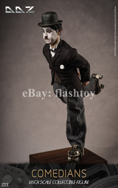 Preventa DDZTOYS Z03 1/6 Comedian Chaplin modelo de figura de acción masculina de colección