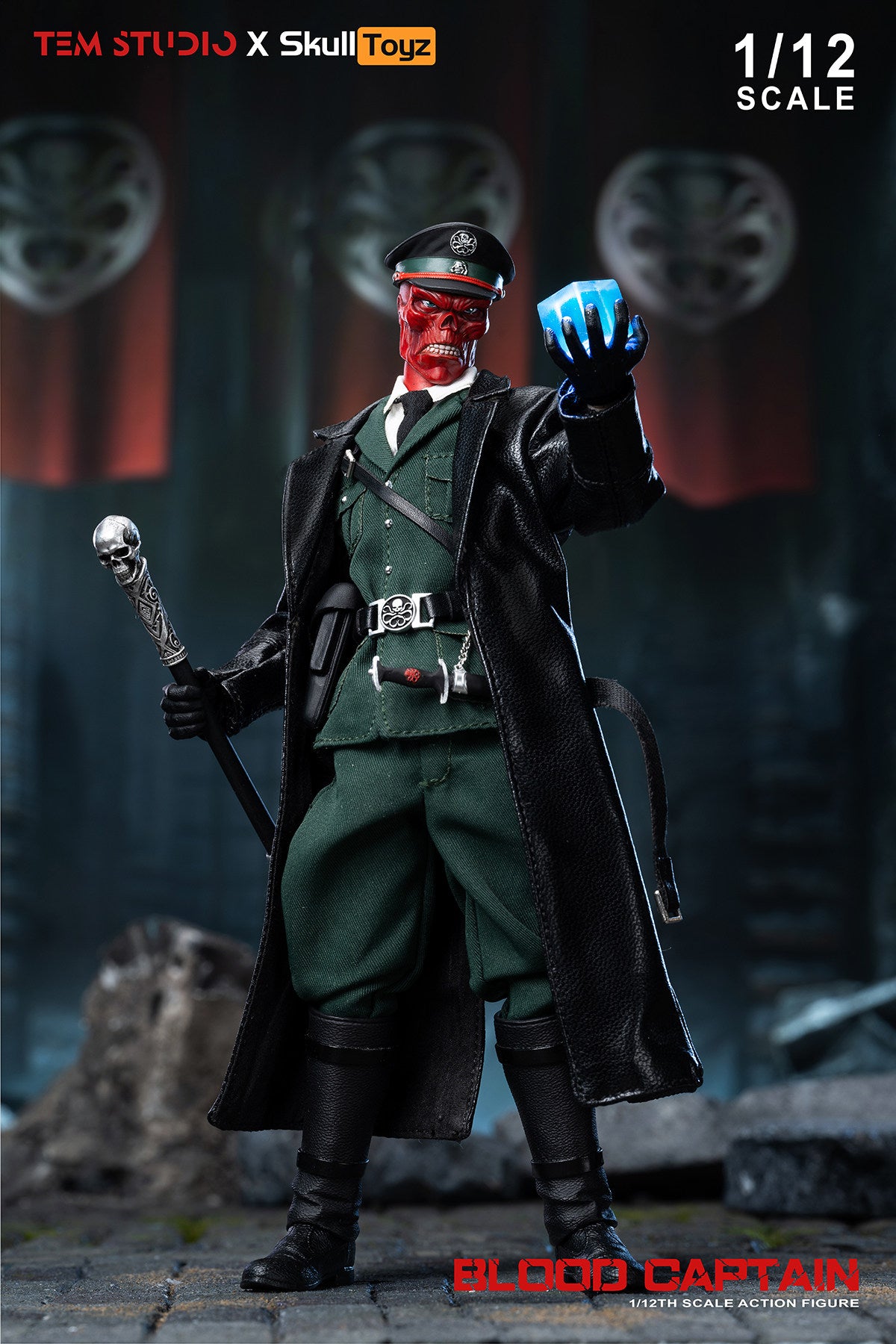 Preventa TEM STUDIO TEMS007A 1/12 Hell Flame Killer Karl Ruprect Kroenen figura