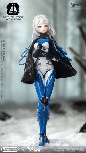 Romankey x VTOYS 1/12 MUSE 6" Female Action Figure Movable Eyes Model Toy