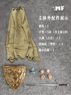 Presale MF 1/12 The Ring Vagabond 6" Collectible Male Action Figure Model Toy