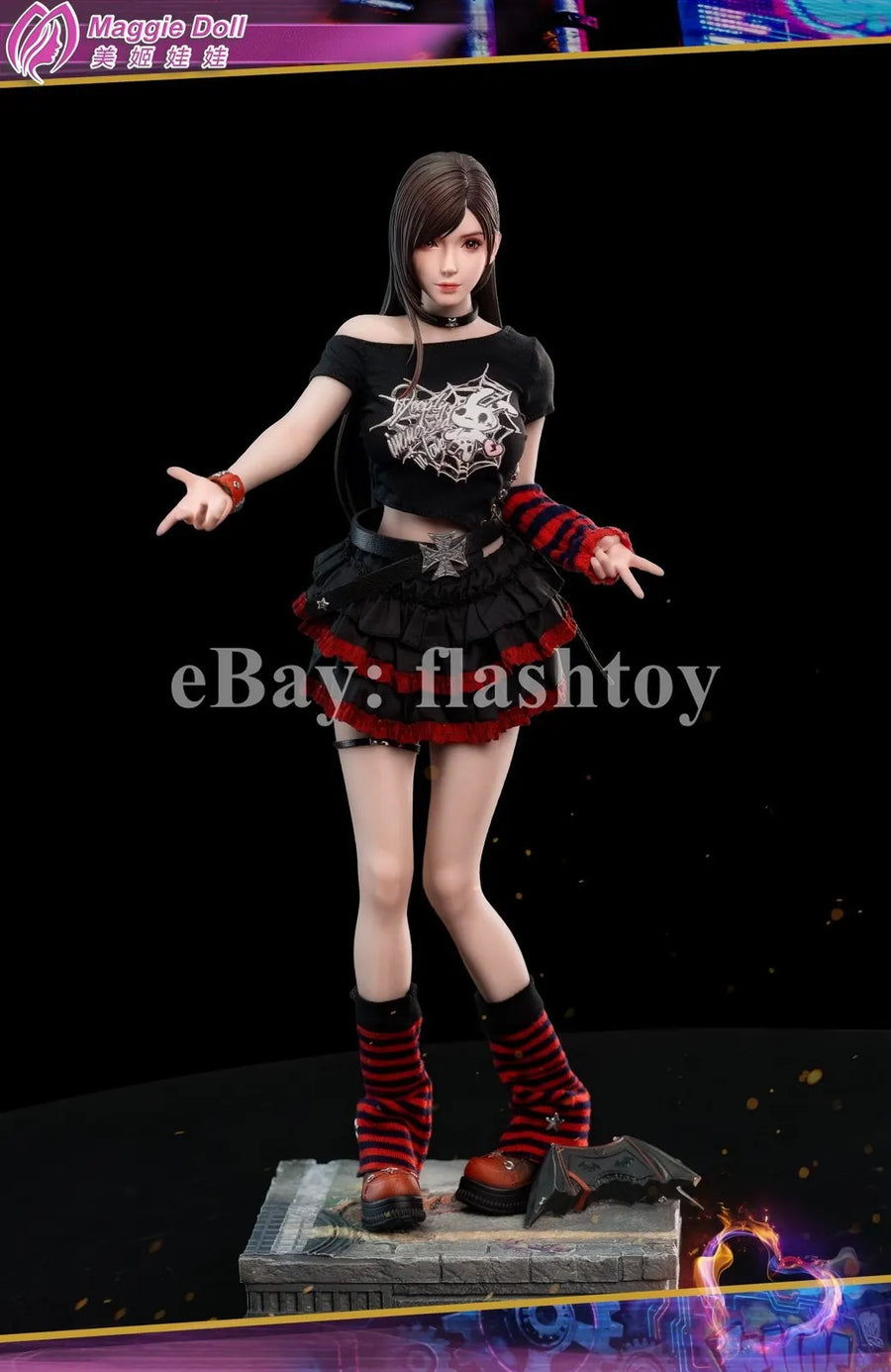 Preventa Maggie Doll 1/6 Punk Girl Tia figura de acción femenina de colección