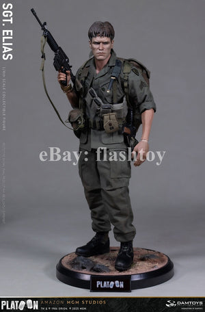 Presale DAMTOYS DMS047 1/6 Platoon Sergeant Elias 12" Male Action Figure Model