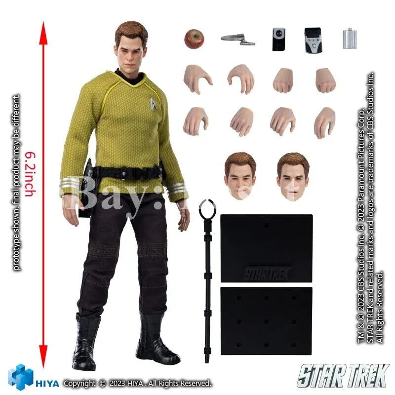 HIYA ESS0265 1/12 Kirk Collectible Action Figure Male Action Figure Model Toy