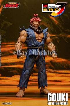 Preventa STORM ARENA SFSA07 1/12 Street Fighter Zero 3 Gouki modelo de figura de acción