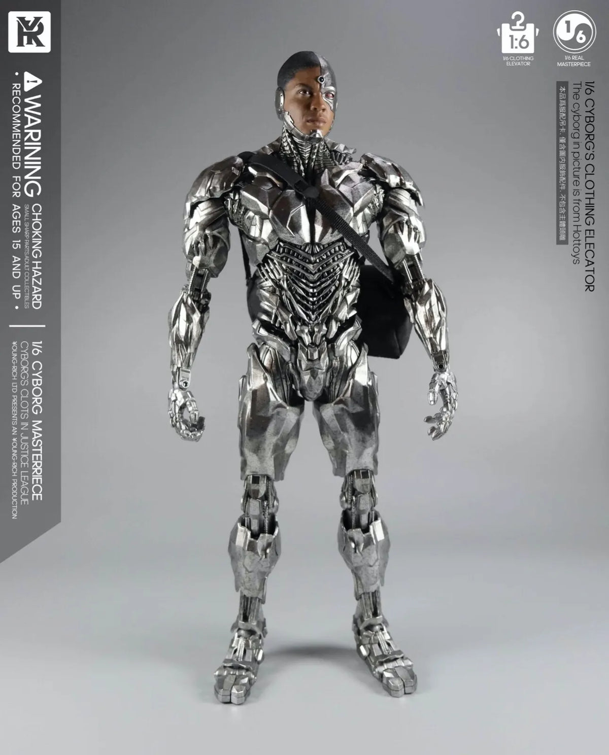Youngrich Toys YR027 1/6 Justice League Cyborg Accessories Fit Hot Toys TMS057