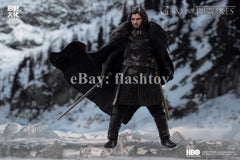 Preventa YUANYE 1/12 Game of Thrones Jon Snow modelo de figura de acción masculina Standard