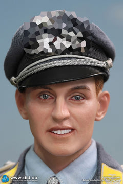 DID D80190 1/6 WWII German Luftwaffe Ace Pilot Erich Hartmann figura de acción