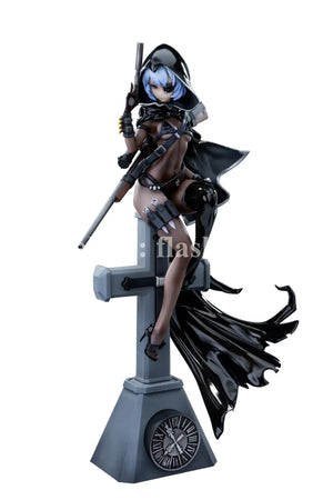 DAMTOYS DMF005 1/7 After-School Arena No.5: Shadow Female Figure Statue Model