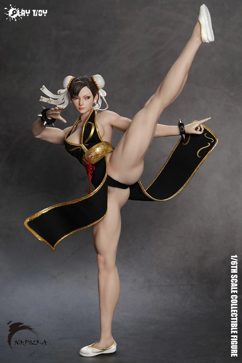 PLAY TOY P023A 1/6 Fighting Goddess Chun Li Collectible Female Action Figure Toy
