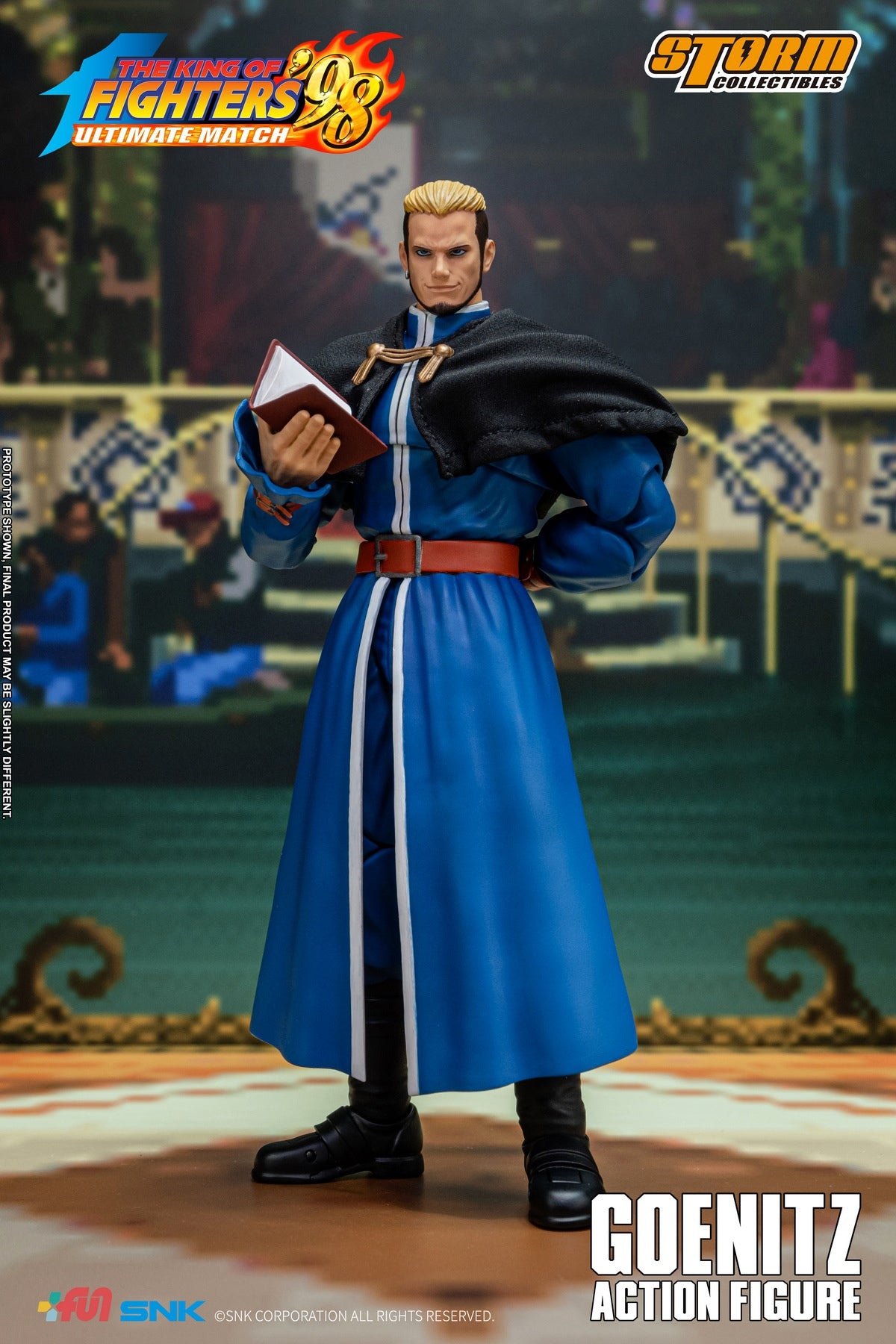 Storm Toys SKKF11 1/12 The King of Fighters GOENITZ Male Action Figure Model Toy