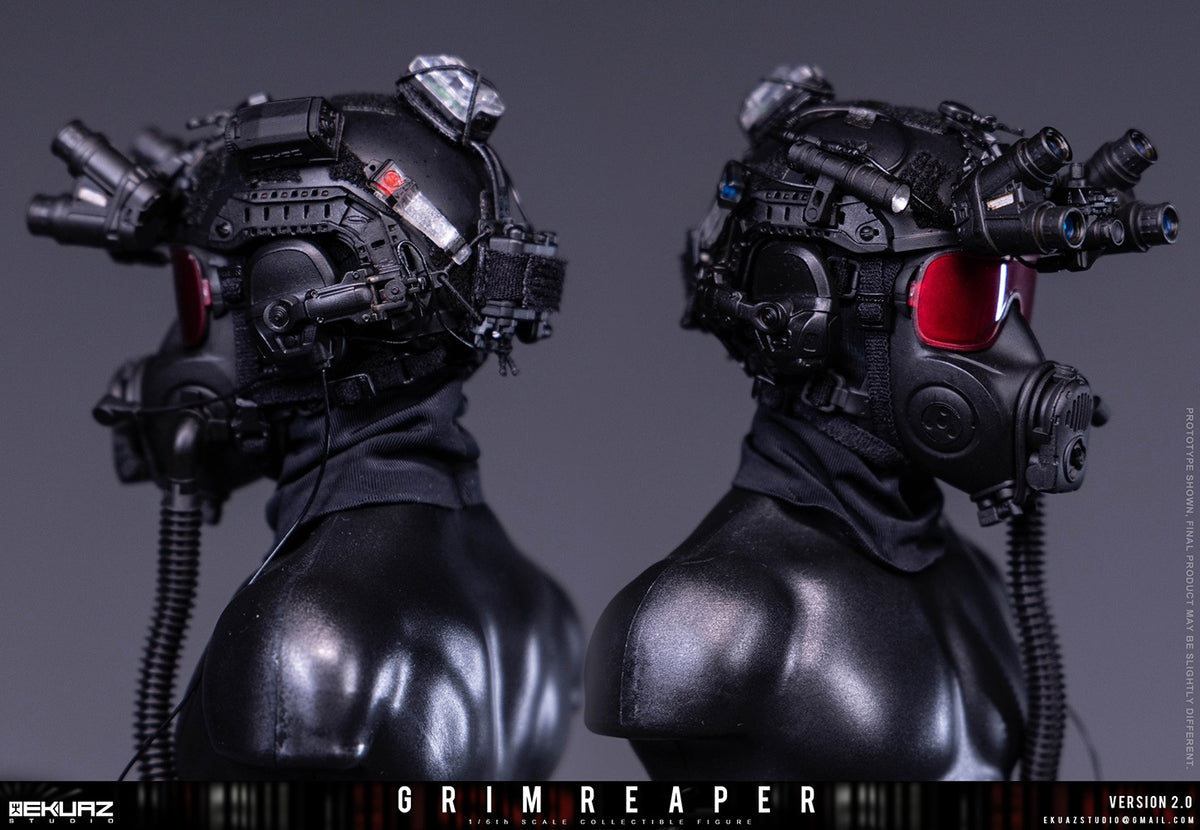 Presale EKUAZ STUDIO EKS015S 1/6 Resident Zombie Evil Crisis Reaper 2.0 Hunk Deluxe Ver.