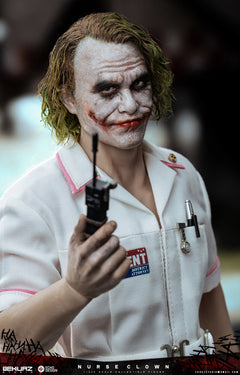 Presale EKUAZ STUDIO EKS014 1/6 Bat Man Nurse Clown The Joker Action Figure