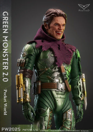 PWTOYS PW2025 1/12 Norman Osborn Green Goblin 6" Male Action Figure Model Toy