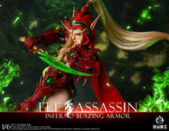 Preventa Longshan LS2026-XK 1/6 Blood Elf Rogue Valeera modelo de figura de acción