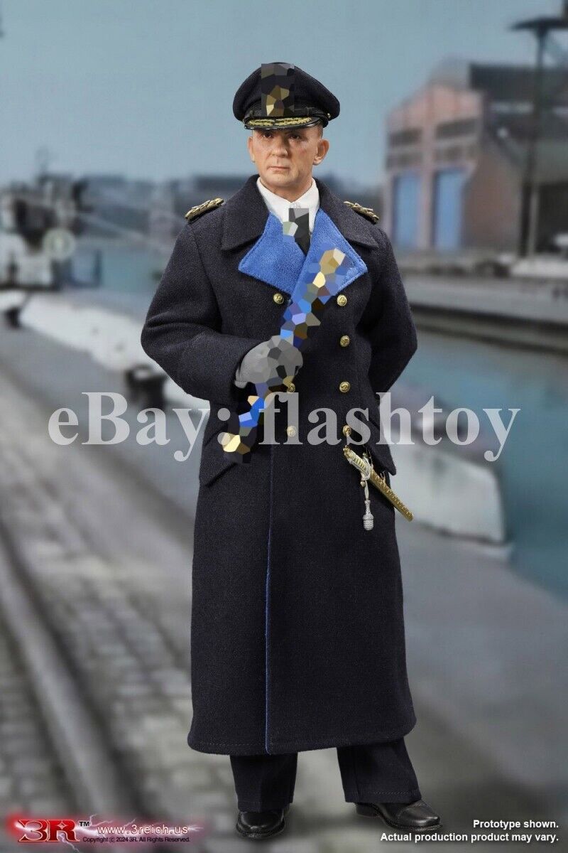 3R GM654 1/6 WWII German Navy Vice Admiral Karl Doenitz Male Action Figure Model