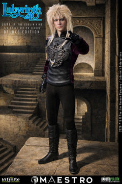 Preventa Infinite 1/6 Labyrinth Jareth the Goblin King modelo de figura de acción masculina