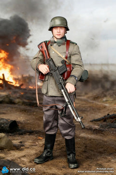 DID D80191 1/6 WWII German SS Polizei Division ZB30 Gunner Friedrich modelo de figura de acción