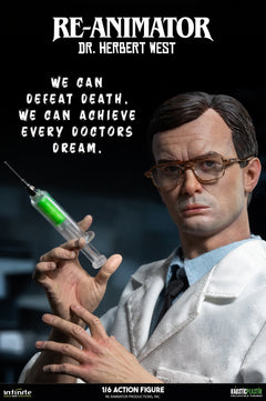 Presale Infinite 1/6 Re-Animator Doctor Herbert West Male Action Figure Model Deluxe Ver.