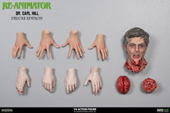 Preventa Infinite 1/6 Re-Animator Doctor Carl Hill modelo de figura de acción masculina versión de lujo.