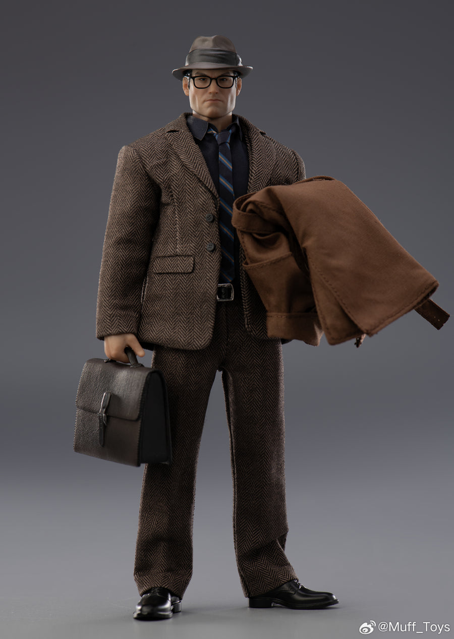 MUFF TOYS 1/12 Super Man Metropolis Reporter Clark Kent Heterochromatic edición limitada