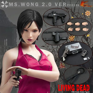 In Stock Hot Heart FD015B 1/6 Ada Accessories for 12" Female Figure Body