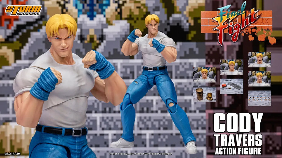 Vorverkauf Storm Toys CAFF02 1/12 Cody Travers Final Fight Actionfigur Modellspielzeug