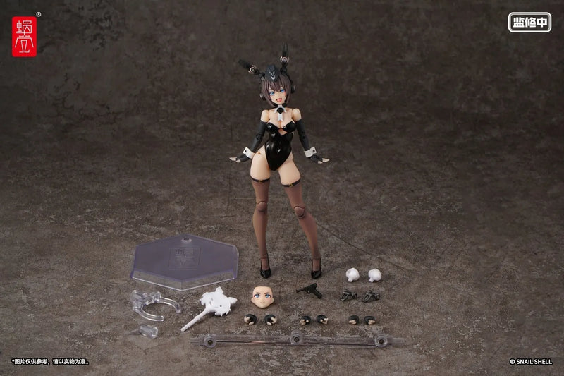 Snail Shell RA-03 1/12 Armored Rabbit Girl Anneliese Female Action Figure Toy