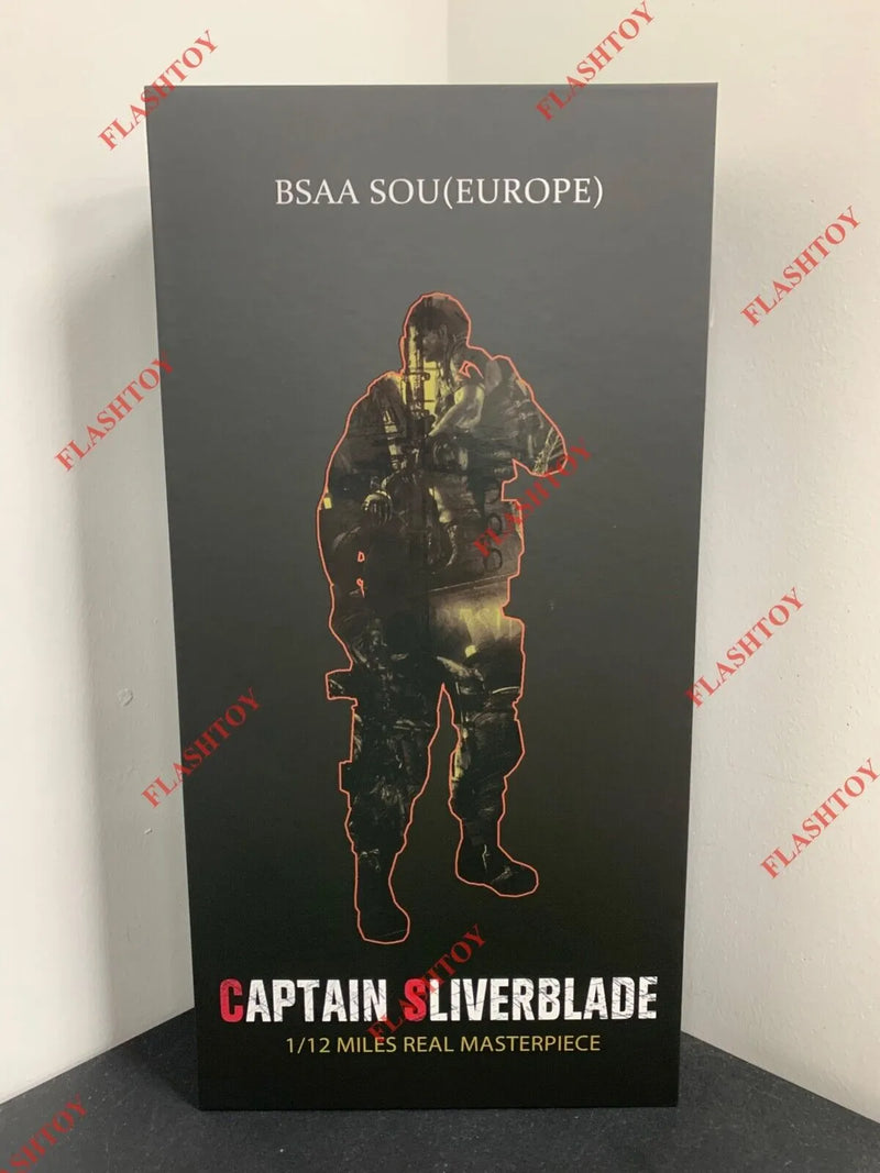 Patriot Studio 1/12 BSAA Captain Chris 6" Action Figure Model Toy Deluxe Ver.