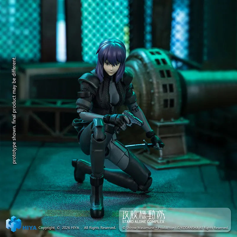 Presale HIYA ESG0203 1/12 Ghost in the Shell Motoko Kusanagi Battle Suit Version