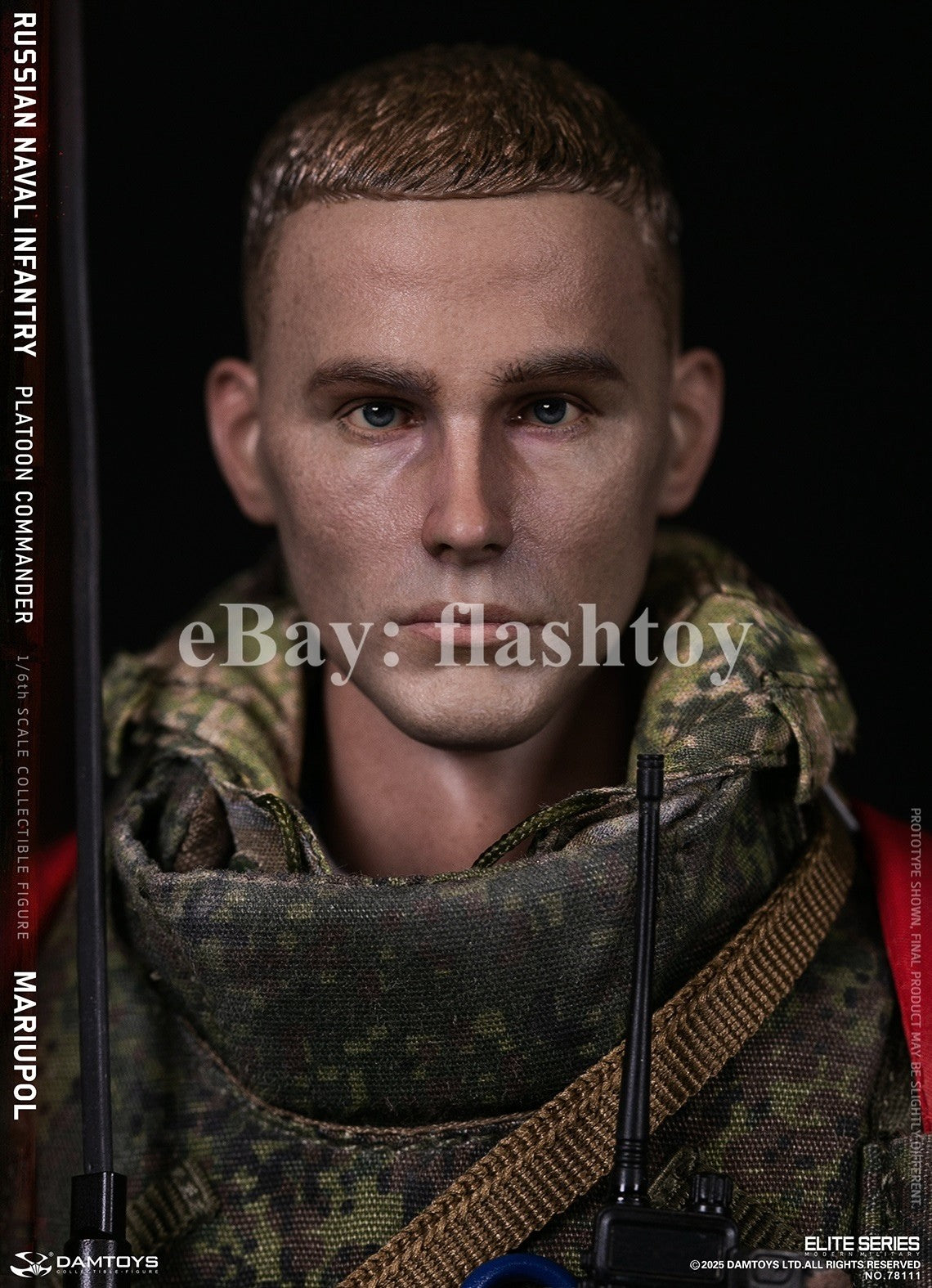 Presale DAMTOYS 78111 1/6 Russian Naval Infantry Commander Mariupol Figure Model