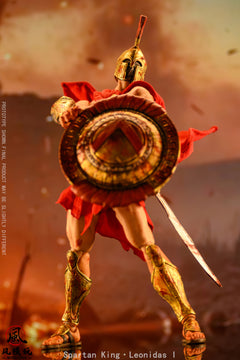Wind Toys FMW004 1/12 Spartan King Leonidas I Action Figure Bloodstain Ver.