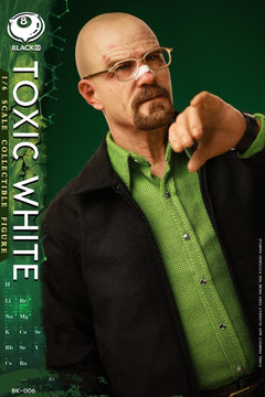 Black 8 Toys BK-006 1/6 Breaking Toxic Mr.White The Bad modelo de figura de acción