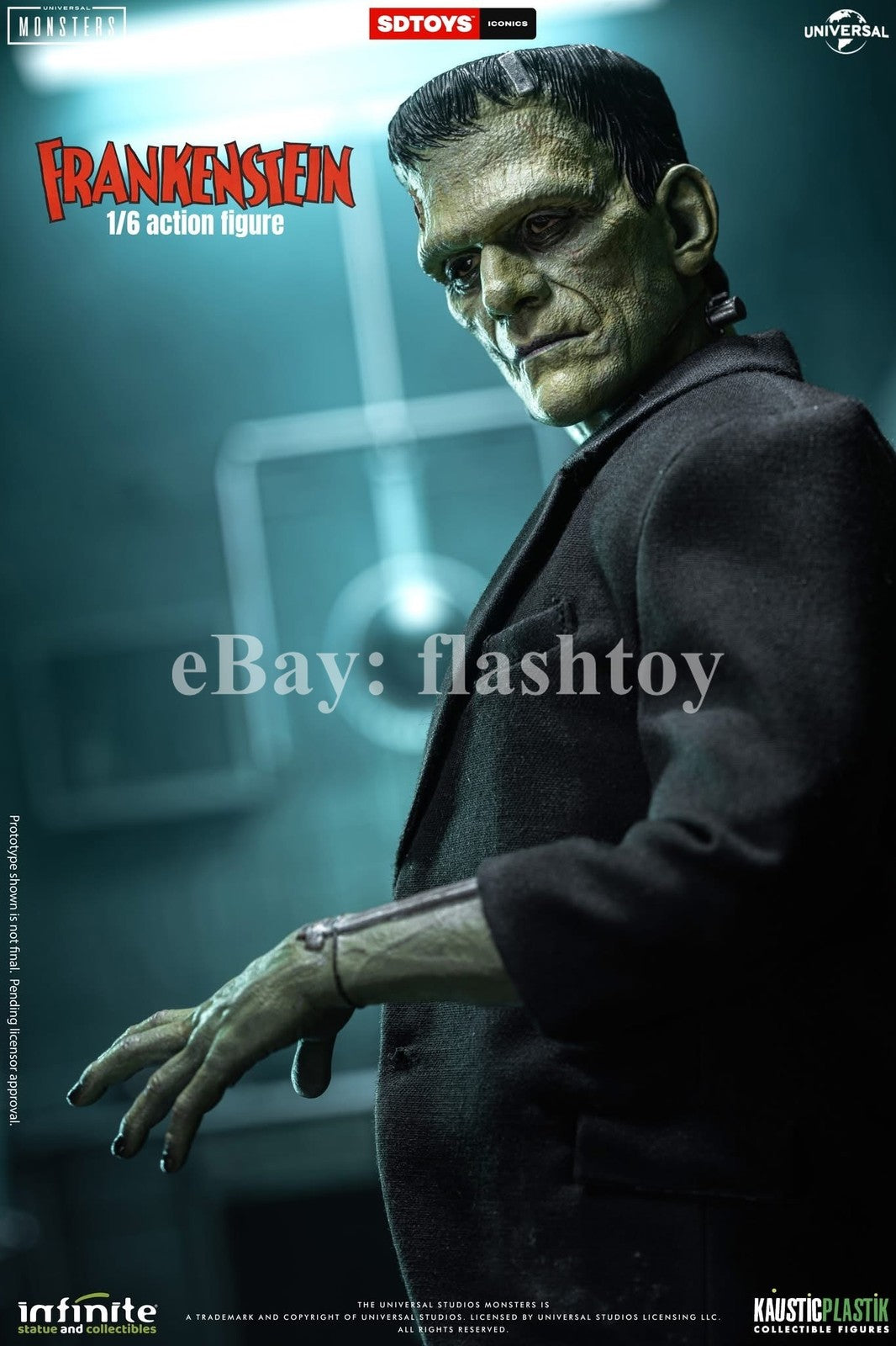 Presale Infinite Statue 1/6 Frankenstein Collectible Male Action Figure Model