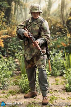 Preventa DID D80195 1/6 WWII German GD Infantry Mortarman Bruno figura de acción