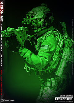 DAMTOYS 78106 1/6 DEVGRU Operation Neptune Spear GERONIMO modelo de figura de acción