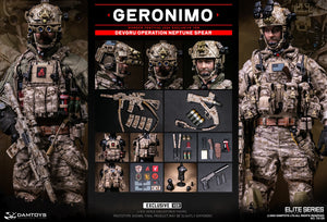 DAMTOYS 78106 1/6 DEVGRU Operation Neptune Spear GERONIMO Action Figure Model