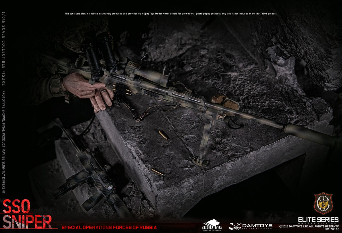 Presale DAMTOYS 78108 1/6 Special Operations Forces of Russia SSO Sniper Model