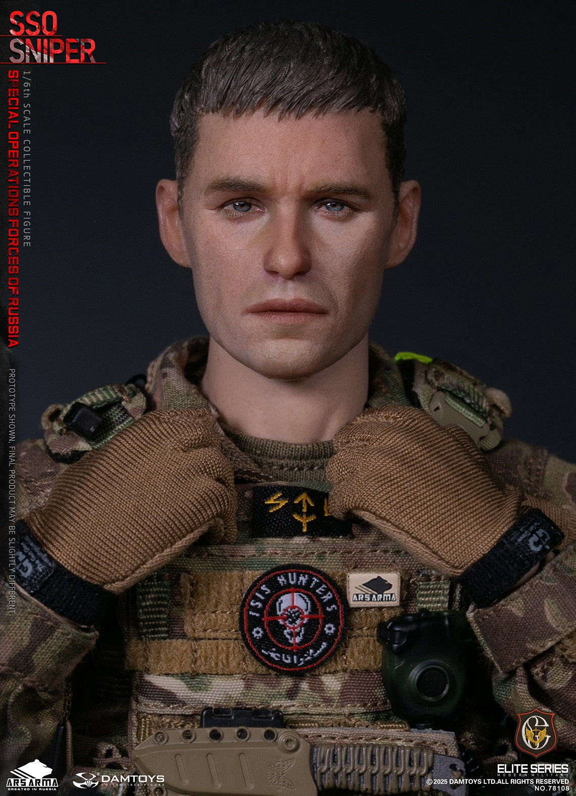 Presale DAMTOYS 78108 1/6 Special Operations Forces of Russia SSO Sniper Model