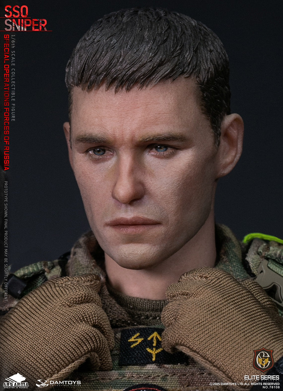 Presale DAMTOYS 78108 1/6 Special Operations Forces of Russia SSO Sniper Model